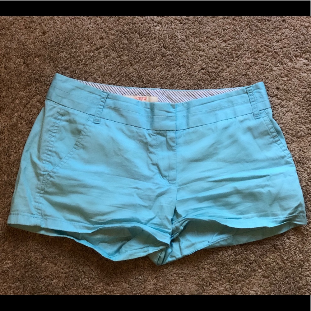 J.Crew Ocean Blue Chino Shorts
